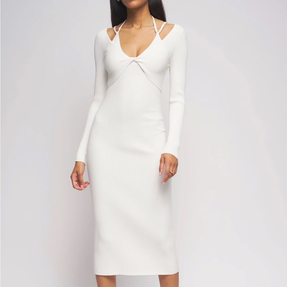 REVOLVE - Bailey 44 Connie Sweater Dress in Oatmilk